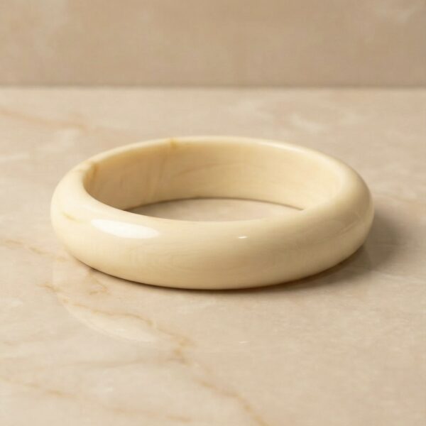 Pulsera Beige en Resina ZPUC03-60