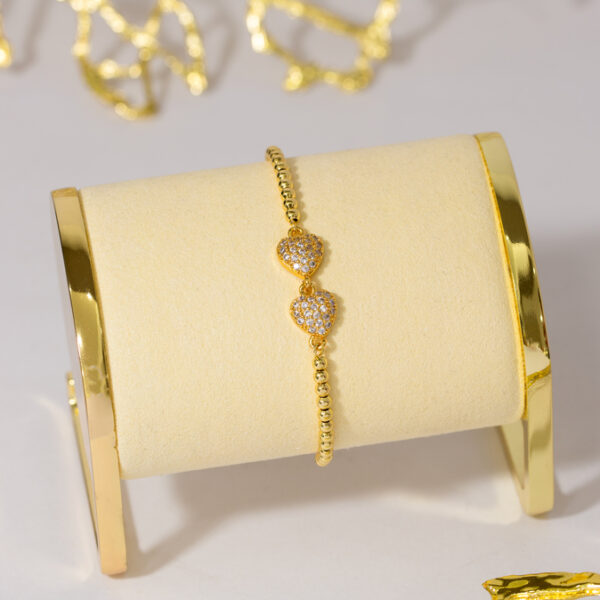 Pulsera Dorada en Rodio ZPUC04-06