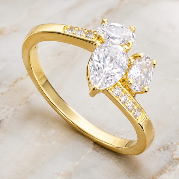 Anillo plateado Valentina