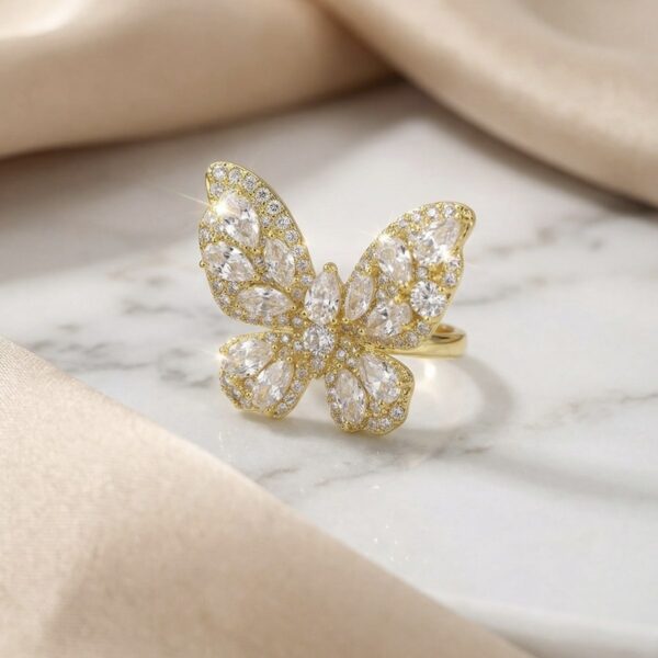 Anillo dorado Paloma