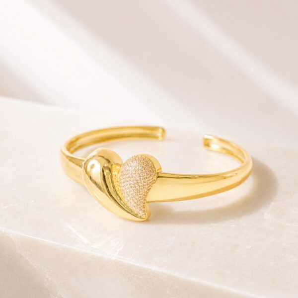 Pulsera dorado Elara