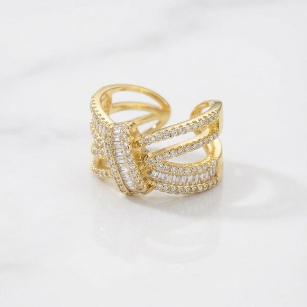 Anillo dorado Seda