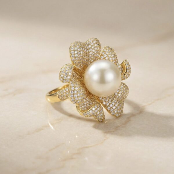 Anillo dorado Sutil