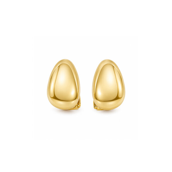 Aretes dorados Cora de ZYRAL - foto 3