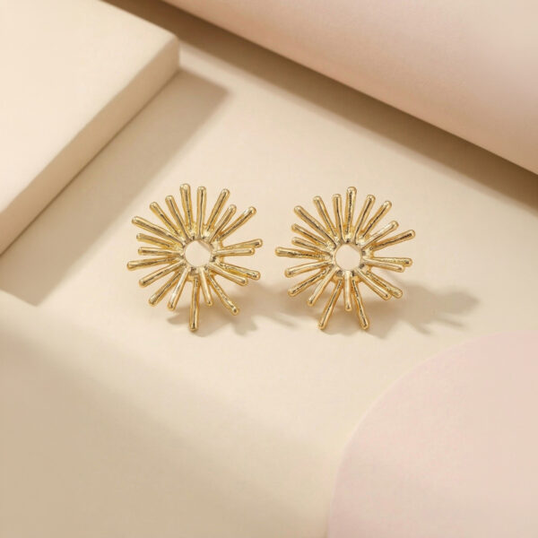 Aretes dorados mix Ãurea de ZYRAL