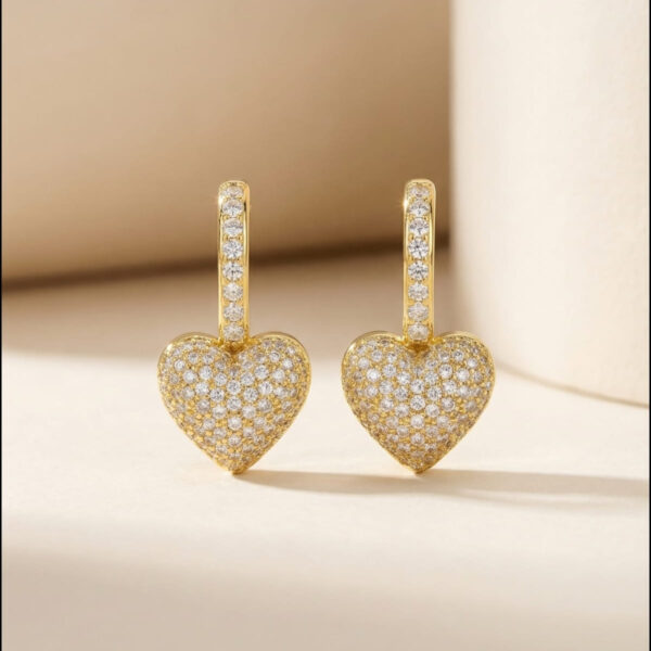 Aretes dorados Elodie