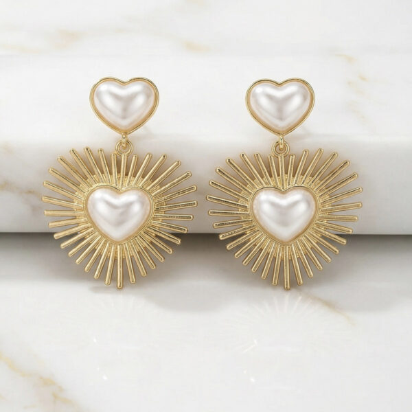 Aretes dorados Estela