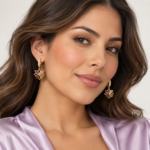 Aretes dorados Cielo de ZYRAL - foto 2