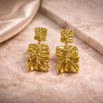 Aretes dorados Gala de ZYRAL