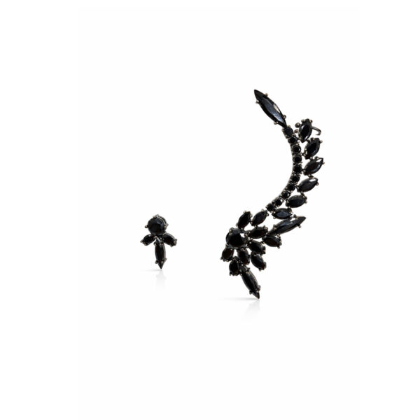 Aretes Negros Greta de ZYRAL - foto 3