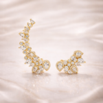Aretes dorados Belle de ZYRAL
