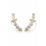 Aretes dorados Aster de ZYRAL - foto 3