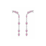 Aretes Plateados Camelia de ZYRAL - foto 3