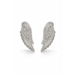 Aretes Plateados Alas Kiara de ZYRAL - foto 3