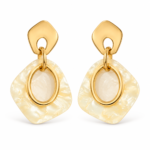 Aretes Nacarados Boreal de ZYRAL en color dorado - foto 3