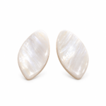 Aretes Blancos Florencia de ZYRAL - foto 3