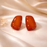 Aretes naranja Kaia de ZYRAL
