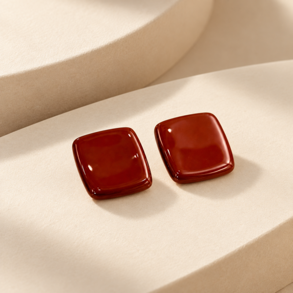 Aretes Vinotinto Ã“palo de ZYRAL