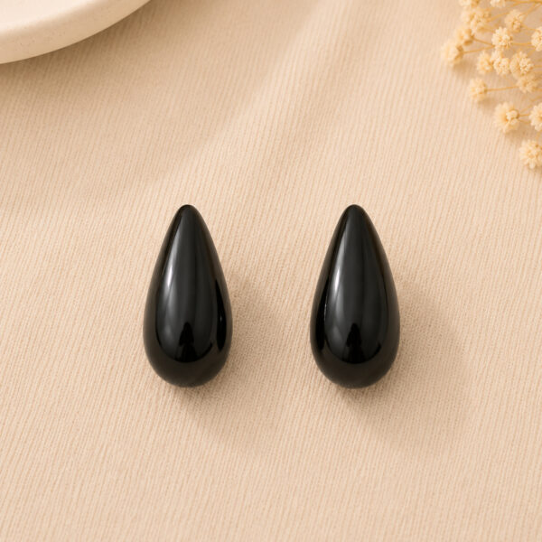 Aretes Negros Gota Sorrento