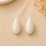 Aretes Blanco Zafiro de ZYRAL