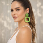 Aretes Verdes MÃ³naco de ZYRAL - foto 2