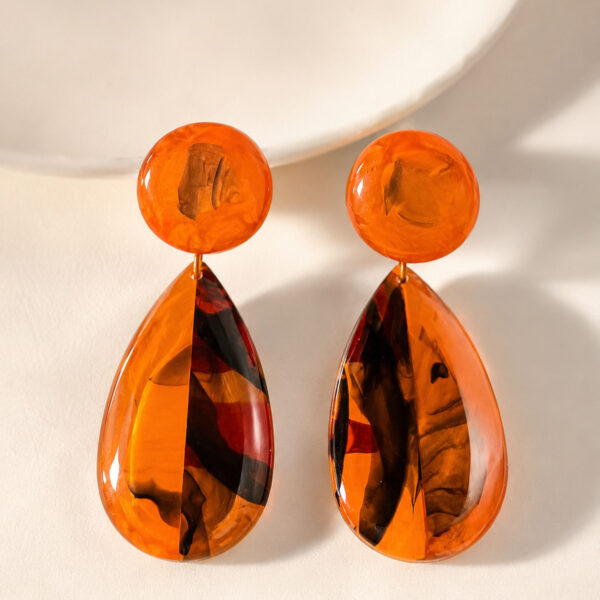 Aretes Naranjas Toscana