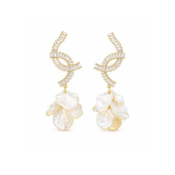 Aretes dorados sol Ãurea de ZYRAL - foto 3