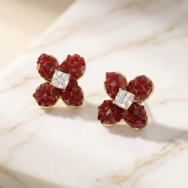 Aretes dorados Fiora