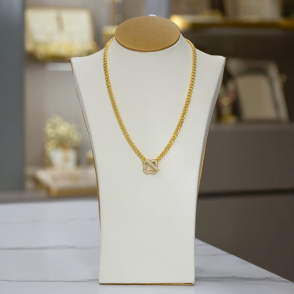 Collar dorado Aurelia