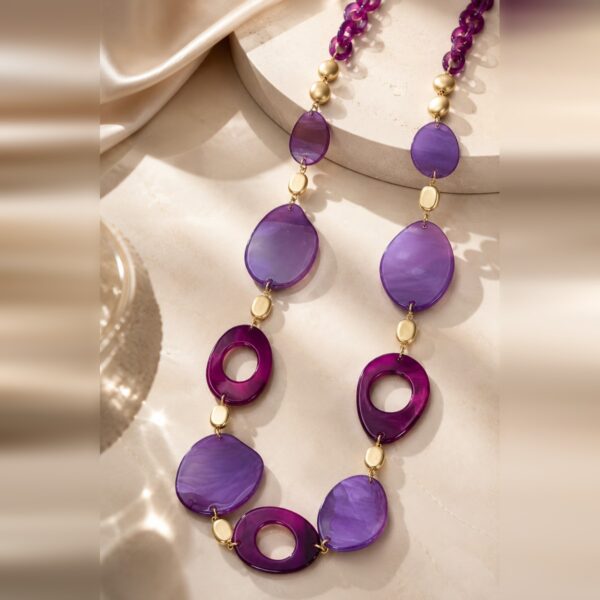 Collar dorado Opaline