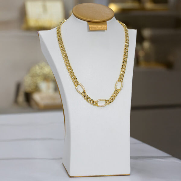 Collar dorado Celeste