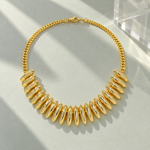Collar dorado Verona
