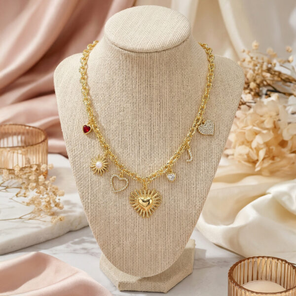 Collar dorado Perla