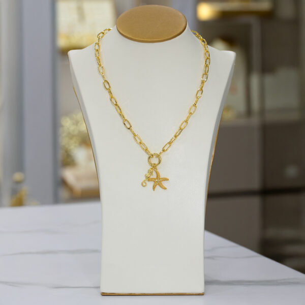 Collar dorado Nácar