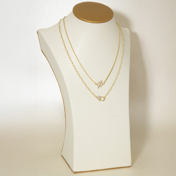 Collar dorado Halo