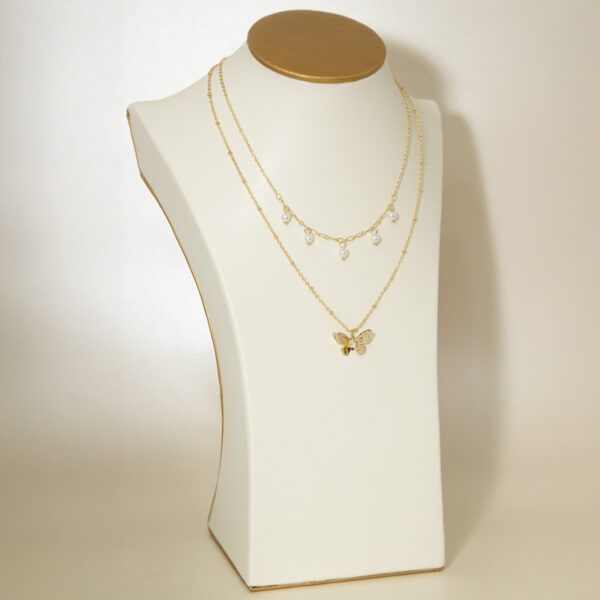 Collar dorado Dalia