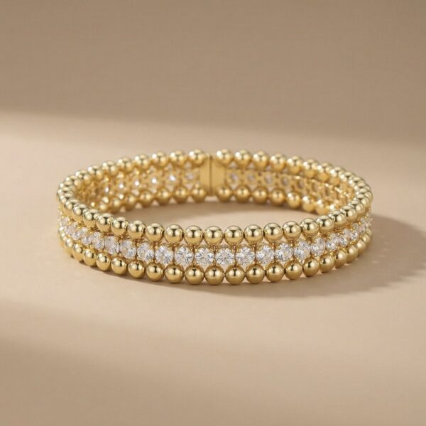 Pulsera dorado Oriana