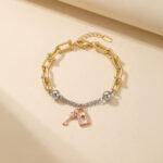 Pulsera tres oros Wendy de ZYRAL