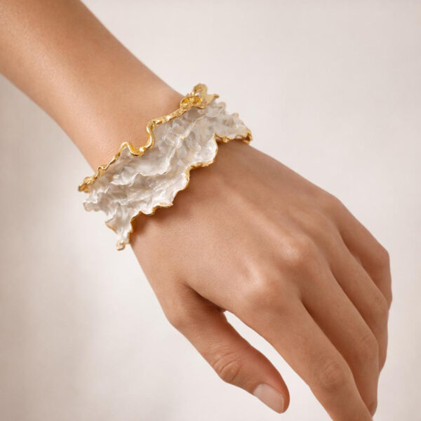 Pulsera dorada Dalia de ZYRAL - foto 2
