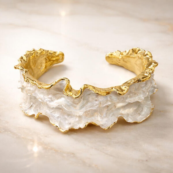 Pulsera dorada Dalia de ZYRAL