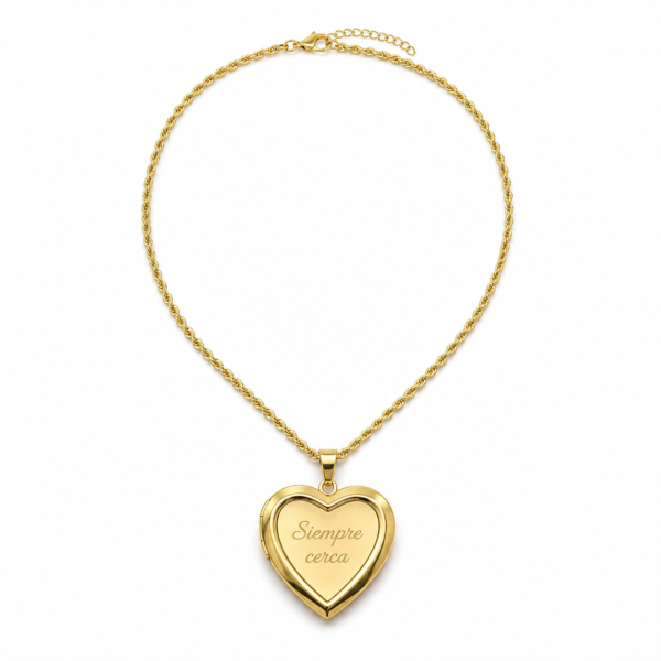 Regalo personalizado para Amor y Amistad con frase Siempre cerca