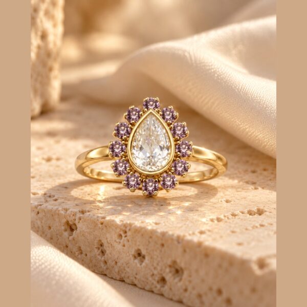 Anillo Mariposa Dorada