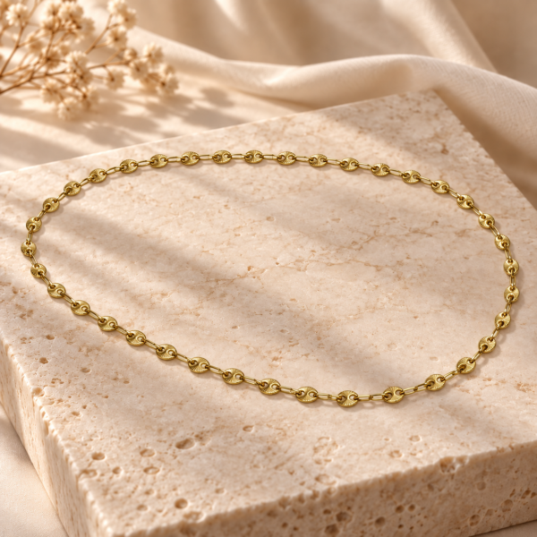 Collare Collar Luz Dorada