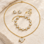 Set CorazÃ³n Fechazo de ZYRAL en color dorado