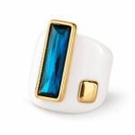 Anillo plateado Ayla de ZYRAL
