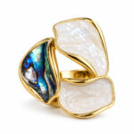 Anillo dorado Sora de ZYRAL