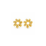 Aretes dorados Siena de ZYRAL