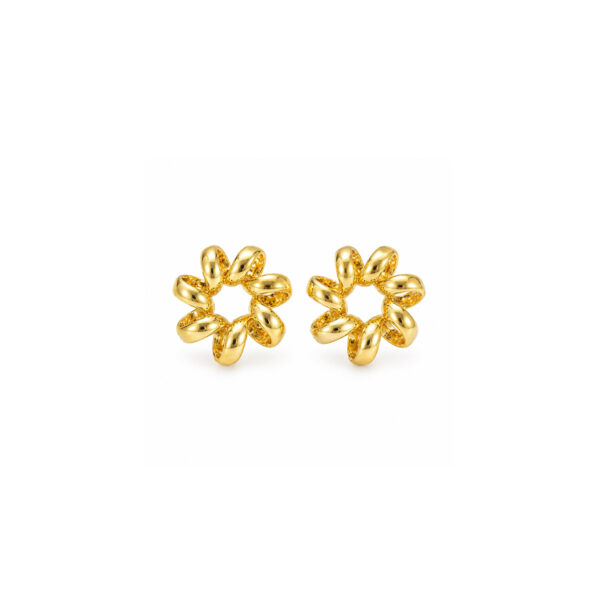 Aretes dorados Siena de ZYRAL