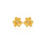 Aretes dorados Gala de ZYRAL