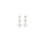 Aretes Plateados Martina de ZYRAL